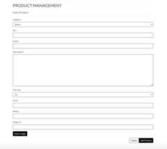 Product Management