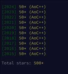 350 stars