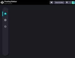 Floating Sidebar