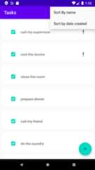 Sort tasks