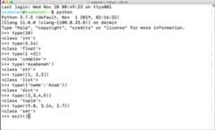 Checking Data types