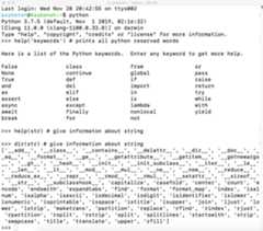 Help and Dir Built in Functions