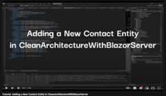 Adding Contact Entity