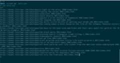 CSV file with a list of URLs