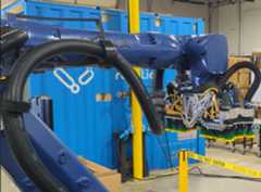 Testing and debugging an industrial robot