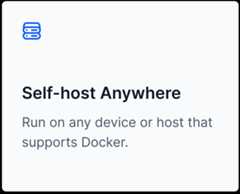 Self-host Anywhere