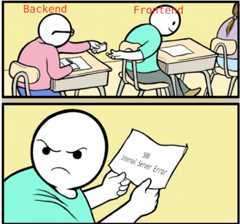 backend vs frontend