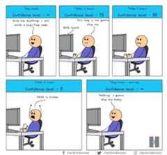 Confidence level of a Programmer