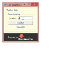 The Weather App