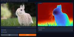 Web UI for Depth-Pro Depth Estimation
