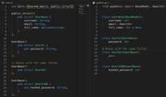 born python and rust comparision example