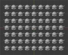 Top down grid