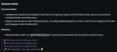 PR Release Notes
