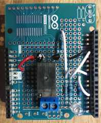 Finished Relay proto shield