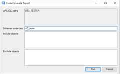 Code Coverage Diaog