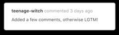teenage-witch commented 3 days ago: Added a few comments, otherwise LGTM!