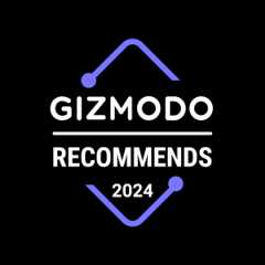 Gizmodo Recommends Logo 2024 Black badge