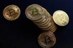 An image of Bitcoin cryptocurrency