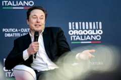 Rome,,italy, ,december,16,,2023:,elon,musk,,chief,executive