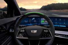 A mockup of the GM Super Cruise system.