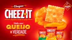 Foto de divulgação do Cheez-It da Kellogg's.