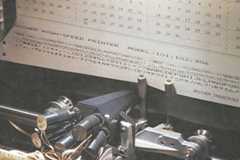 Print made by the high-speed dot-matrix printer
