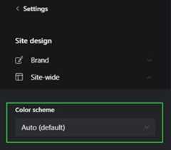 Color Scheme  simply theme for ghost