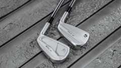 A side by side image of the TaylorMade P7CB and P770 irons.