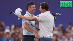 Rory McIlroy and Matt Fitzpatrick in the DP World Tour's season finale.