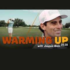 Warming Up with Joaquin Niemann