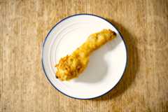 ジューシーなドラムは、その持ちやすい形状から子どもたちに大人気!