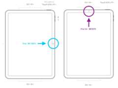 Position of camera comparison