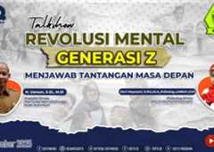 Revolusi Mental Generasi Z Menjawab Tantangan Masa Depan