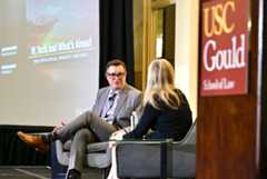 jonathan palmer, corporate vice president and general counsel, microsoft corporation, inc.) delivers the keynote presentation at the 2025 intellectual property institute