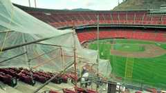 Repairs continue at Candlestick Park
