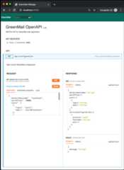 GreenMail webapp showing OpenAPI UI