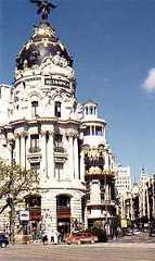 Edificio Metrópolis, en Gran Vía. Foto guiarte