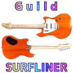 Guild SURFLINER レビュー！多彩な音色を奏でるレトロモダンなオフセットボディエレキギター！ _ ギターいじリストのおうち