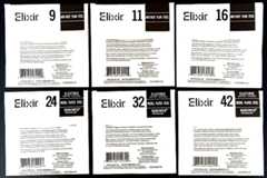 弦は1本ずつ個別包装 Elixir (エリクサー) NANOWEB 裏