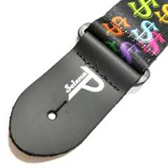 外観 Perri's (ペリーズ) LPCP-7209 ドル柄ギターストラップ ストラップエンド
