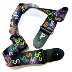 ポリエステルストラップ相性診断 Perri's (ペリーズ) LPCP-7209 ドル柄ギターストラップ