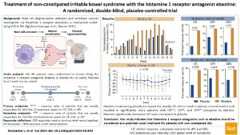Visual representation of article on Treatment of non-constipated irritable bowel syndrome with the histamine 1 receptor antagonist ebastine: a randomised, double-blind, placebo-controlled trial
