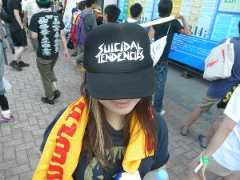 女子スイサイダル・テンデンシーズ