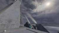 The Black Eye skull on the top of the control room in Halo 2: Anniversary.