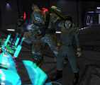 Tartarus and Commander Miranda Keyes at Installation 05's Core.