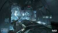 The interior of Argent Moon.
