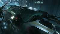 The stealth vessel that was being developed on Argent Moon.