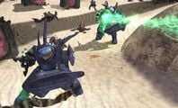 A pair of Mgalekgolo in combat.
