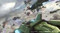 A G81 Condor and D77H Pelicans engage Banished 'Ahtulai Workshop Banshees and Dextro Xur-pattern Spirits.