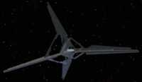 The ship on its way to Earth in Halo 2.